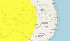 Alerta amarelo de baixa umidade do ar