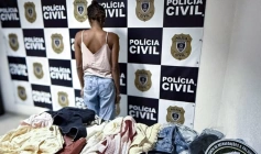 Mulher presa pela Polícia Civil na Capital 