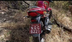 Motocicleta roubada de mototaxista recuperada