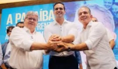 João Azevedo, Lucas Ribeiro, e Nabor Wanderley