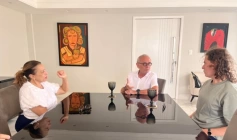 Cida Ramos, Cicero Lucena, e Veneziano