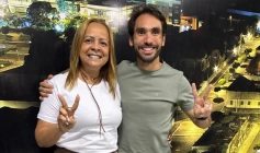 Ex-vereadora, Lana Dantas com Lafayette Gadelha