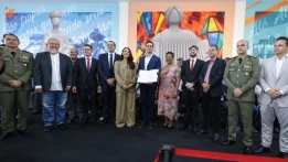 Gervásio Maia na posse de Lucas Ribeiro