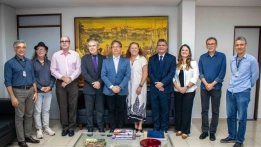 Solenidade de premiação no auditório da Federação das Indústrias do Estado da Paraíba, em Campina Grande