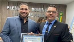 Titulo de Cidadão à Júnior do Peixe em Marizópolis