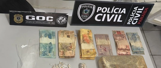 Polícia Civil cumpre mandados e prende dois suspeitos de tráfico de drogas em Coremas