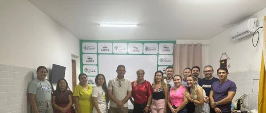 Prefeito Dr. Ronaldo alinha metas com coordenadores e diretores da saúde em Lastro