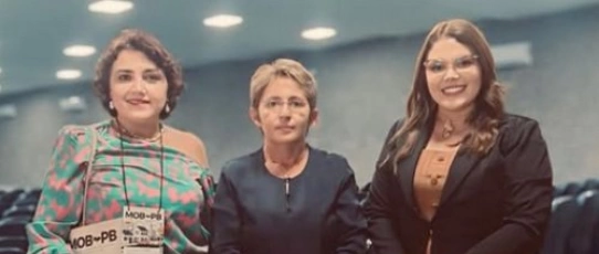 Secretária de Vieirópolis representa Thially em simpósio estratégico com órgãos estaduais