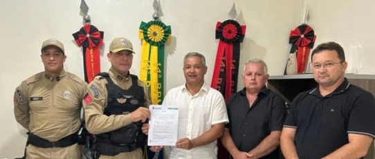 Prefeito de São Francisco participa de reunião com a PM para planejamento da segurança em eventos municipais