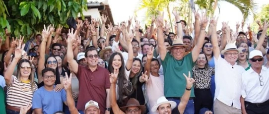 Gervásio Maia reforça parceria política em Santana de Mangueira e destaca compromisso com o desenvolvimento