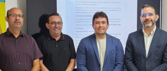 Helder Carvalho anuncia investimento de R$ 4 milhões para pavimentação do Distrito Industrial de Sousa