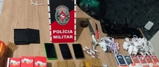 PM frustra plano de dupla que tentava jogar eletrônicos e drogas ao interior da Colônia Penal de Sousa