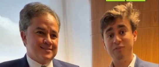 Nikolas Ferreira entra na campanha de Efraim na Paraíba e pede voto para governador: “Vamos mudar esse jogo”
