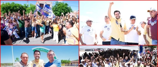 Acompanhado de prefeitos aliados, Wilson Filho realiza maratona de agendas no Alto Sertão 