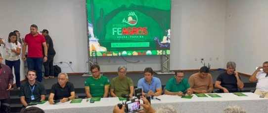 “Virou essa vitrine”: Helder apresenta programação Feagros 2026 e traça futuro da produção rural de Sousa; Vídeo