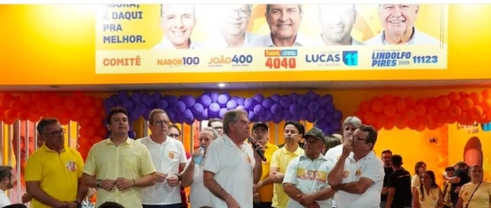 Lindolfo Pires abre comitê em Sousa e reúne aliados na largada da campanha