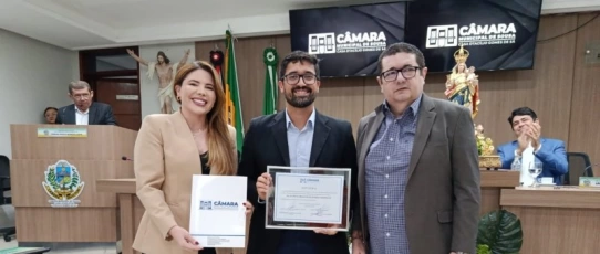 Câmara Municipal de Sousa concede Titulo de Cidadão Sousense ao cardiologista Dr. Jeann Carlos de Oliveira Santiago