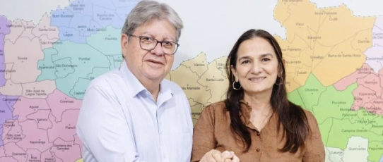 Prefeita de Olho D’Água declara apoio à candidatura de João Azevêdo ao Senado