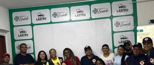Secretaria de Saúde de Lastro reúne equipe do SAMU para debate sobre Setembro Amarelo