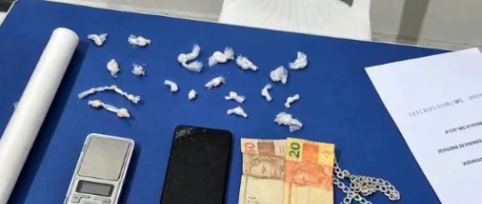 ROTAM prende dupla com drogas e balança de precisão na cidade de São José de Piranhas