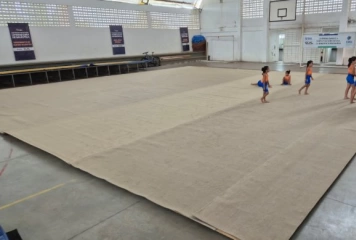 Entrega de novos equipamentos ao Centro de Excelência Loterias Caixa