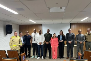 Reunião para tratar da segurança nos estádios paraibanos