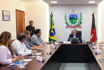 Reunião entre o governo da Paraíba e representantes da Energisa 