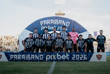 Jogadores do Botafogo-PB