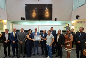 Cidadania Paraibana ao comunicador Rubens Júnior