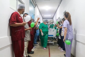 Doação de rins de uma criança de 4 anos