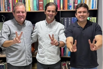 Tyrone, Dr. Joãozinho, e Helder Carvalho