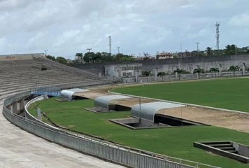 Estádio Almeidão, em João Pessoa