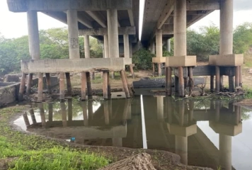 Pontes localizadas no trecho paraibano da BR-101
