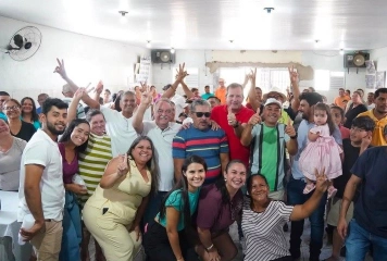 Deputado Estadual, Inácio Falção em Lagoa Nova