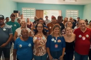 Reunião entre pescadores de oito municípios em Araçagi