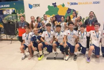 60 medalhas nos Jogos Escolares Brasileiros em Brasília