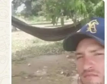 Imagem do homeme vítima de homicídio em São Bento 