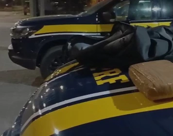 Entorpecente apreendido pela PRF na Paraíba 