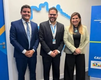 Prefeita Corrinha Delfino em agenda em Brasília