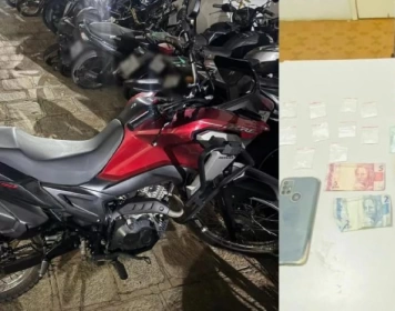 Prisão de homem por tráfico de drogas