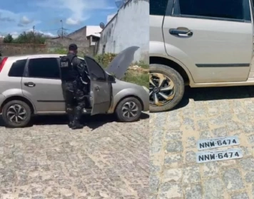 Veículo com registro de roubo