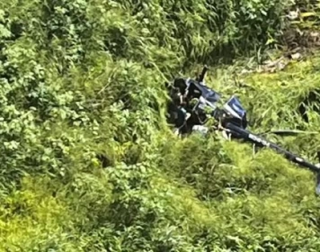 Queda de helicóptero