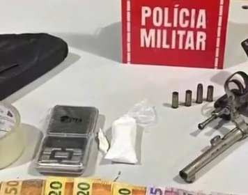 Drogas apreendidas pela polícia militar em Catolé do Rocha 