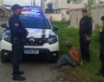 Prisão de suspeito de furto de materiais em obra de escola