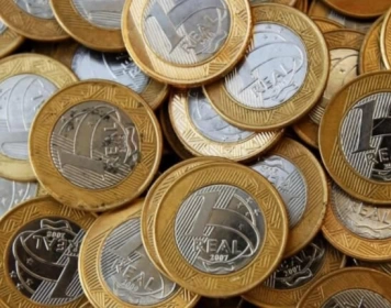 Moedas de 1,00 R$ 