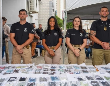Entrega de mais 400 aparelhos recuperados