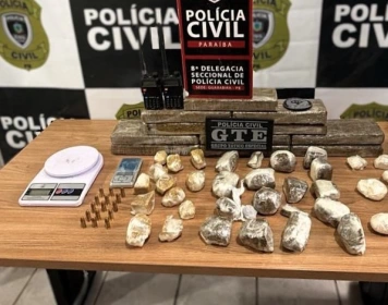 Apreensão de drogas, munições e material ligado ao tráfico