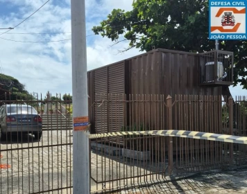 Interdição do balaustrada do Santuário de Nossa Senhora da Penha