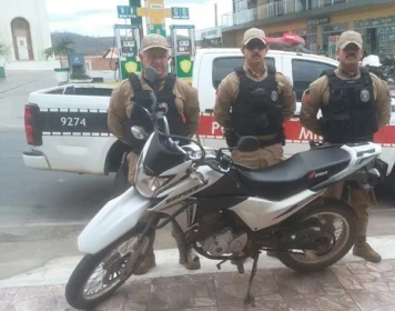 Apreensão de motocicleta