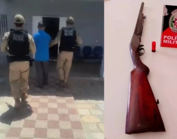 Prisão de suspeito de agredir companheira